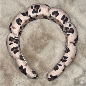 Leopard Print Padded Headband